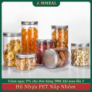 [Sỉ] Hũ Nhựa Pet Nắp Nhôm Đựng Thực Phẩm, Đồ Khô, Ngũ Cốc 200ml 250ml 500ml 800ml 1000ml 1200ml 1500ml Lọ, Hộp Nhựa